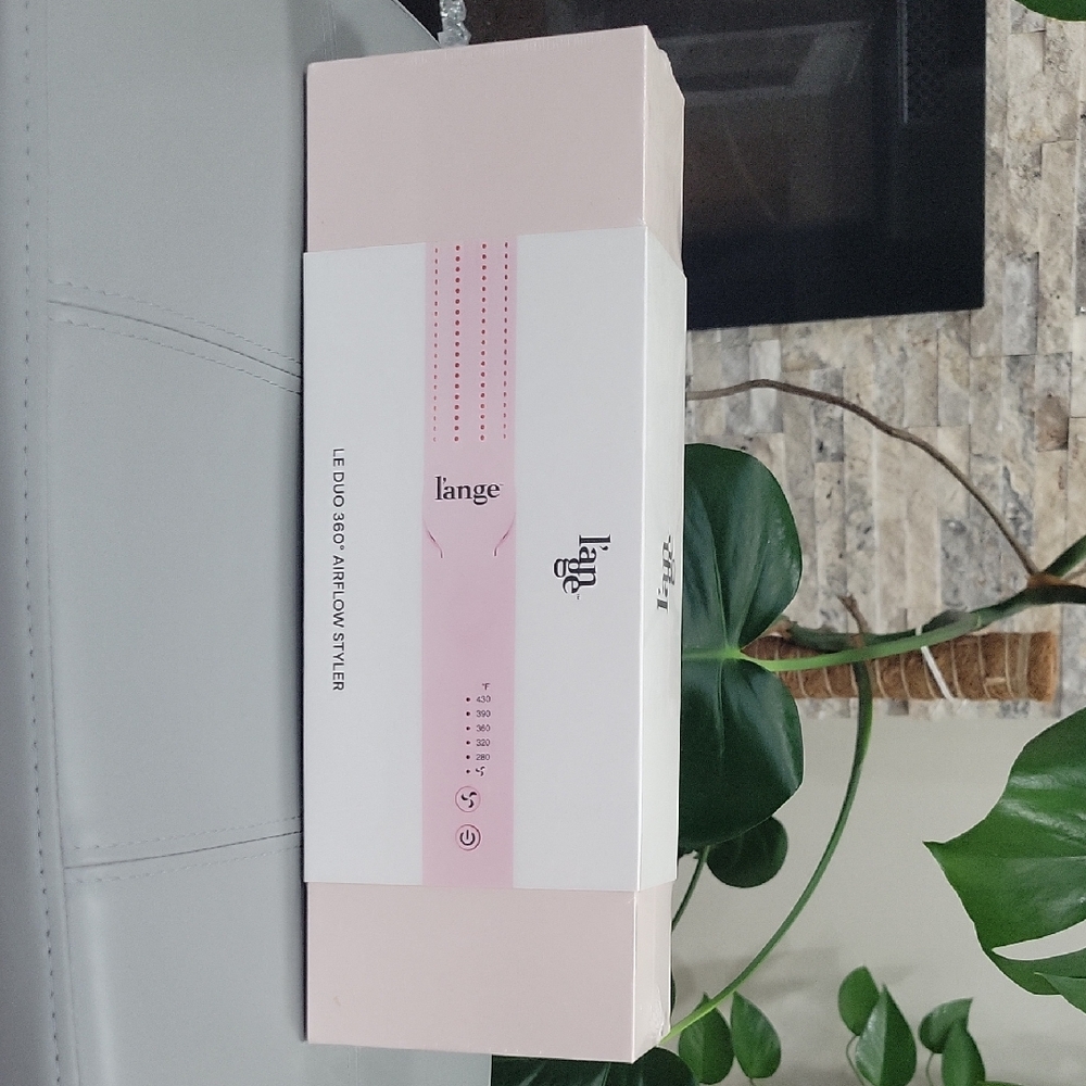 I'ange Le Duo 360° Airflow Styler - Pink and White